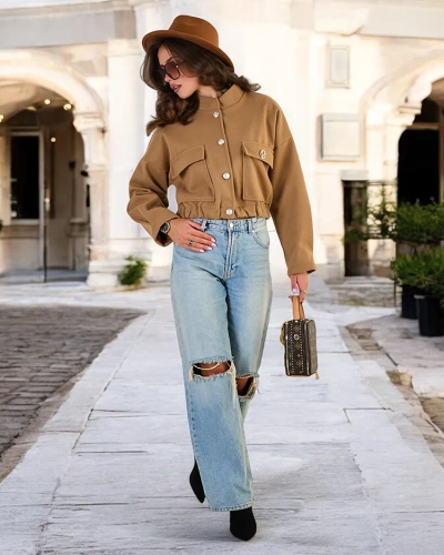 Royalfashion Women's Bomber Jacket
