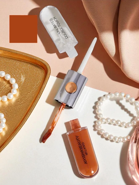 Huulepulk ja läbipaistev huuleläige 2-ühes Coral Crush