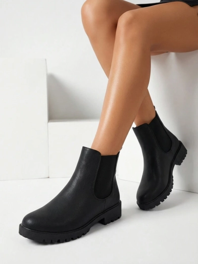 Naiste Chelsea-stiilis öko-nahast poolsaapad Belmo