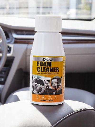 Cleaning preparation in foam form