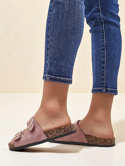 Royalfashion Women's sandals with buckles Foumy