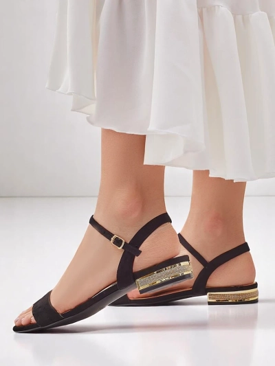 Royalfashion Naisten sandaalit tasaisella pohjalla Aronies