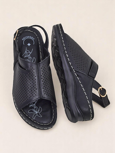 Royalfashion Naiste madala kiilkontsaga sandaalid Mira