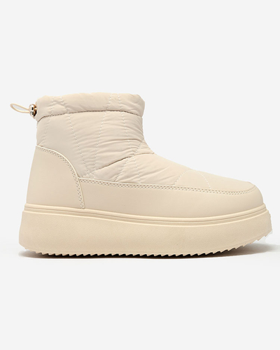 Royalfashion Naiste kreemikas lumesaapad Armeda