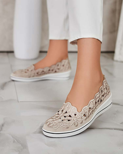 Royalfashion Женские полусапожки на низком каблуке Dellio