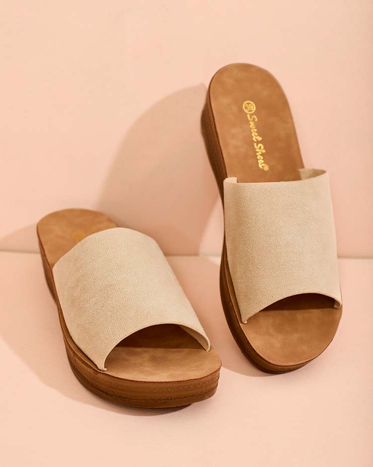 Royalfashion Naiste Saffil madala kontsaga flip-flopid