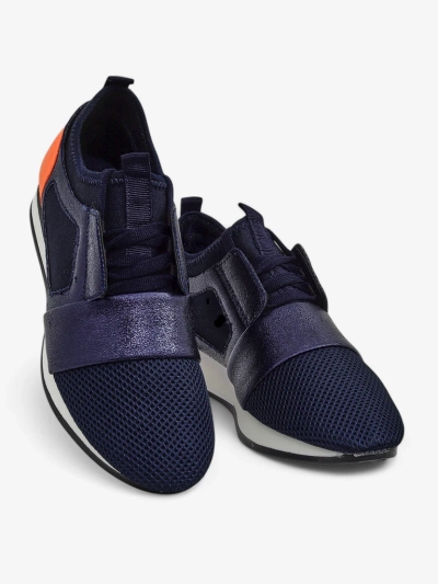 Vittoria Navy Blue Women's Eco-Leather Footwear