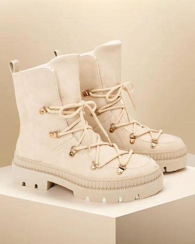 Royalfashion Kvinnor lace-up snö stövlar Lorii