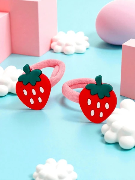 Royalfashion Juuksekummid puuviljamotiiviga Fruity Bloom