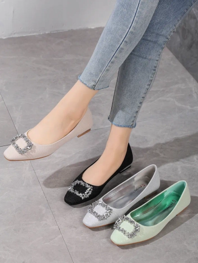 Royalfashion Женские балетки с блестками Ofenale