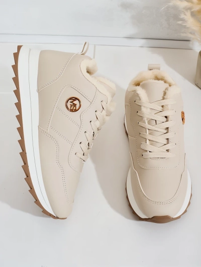 Royalfashion Утепленные женские кроссовки с мехом Casot