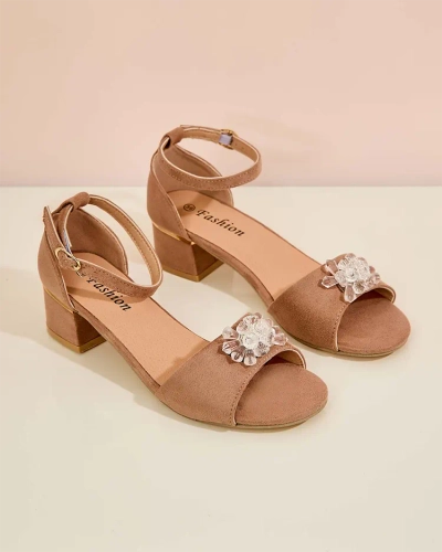 Royalfashion Women's Voleso rhinestone sandals