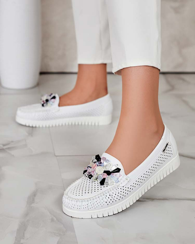 Royalfashion Women's beaded openwork moccasins Nasfali