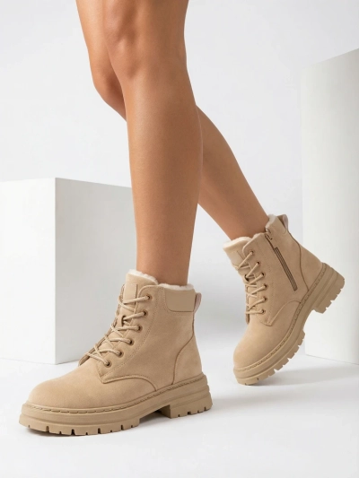 Royalfashion Helepruunid naiste isoleeritud trappersaapad Radoras