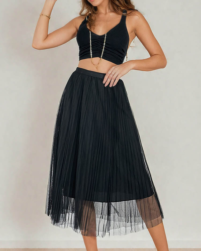 Royalfashion Naiste kahekihiline midi seelik