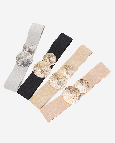 Kreemjas punutud elastne naiste vöö - Aksessuaarid