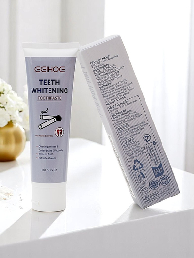 Plekkide eemaldamise ja valgendav hambapasta