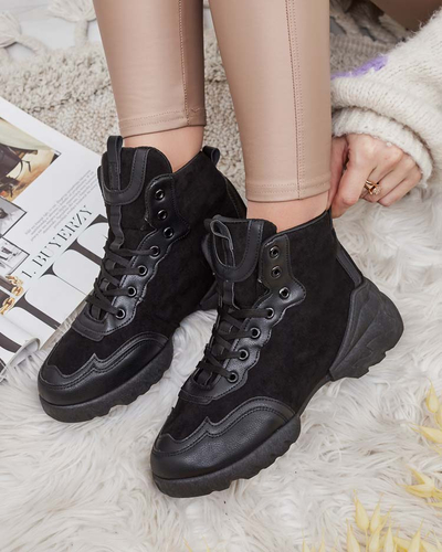 Royalfashion Women's sporty tall sneakers Bullaro