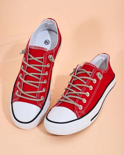 Royalfashion Naiste dekoratiivsete nööridega tossud Timi