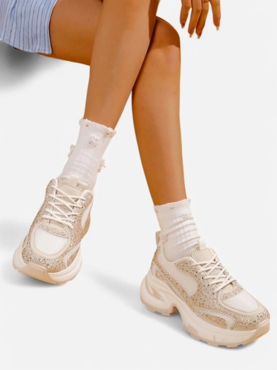 Royalfashion Naiste Spordijalatsid Rhinestone'idega Bloss