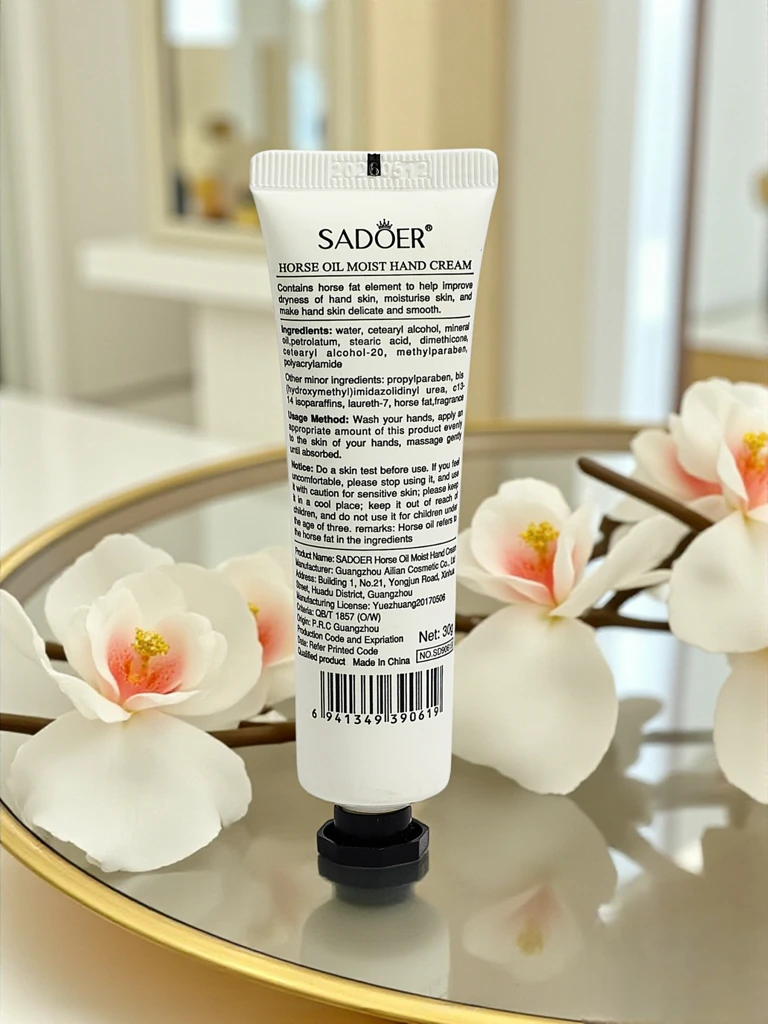 Sadoer Horse Oil Hand Cream - Extremely Moisturizing