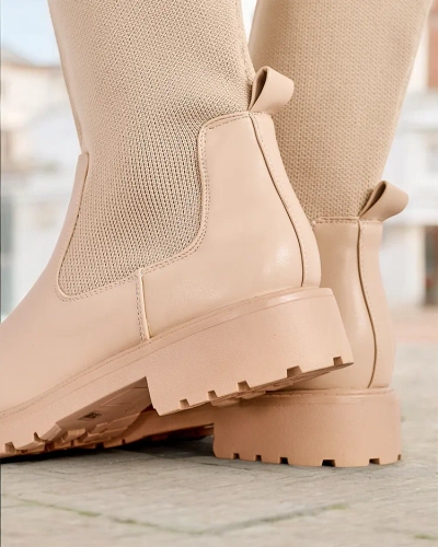 Royalfashion Women's slip-on boots Bifonus