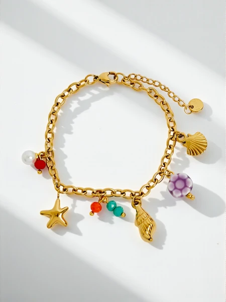 Колье Solaria Lunae Aurelia – с шармами в виде солнца и луны