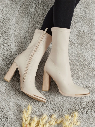 Women's Morvella Eco-Leather Heeled Ankle Boots