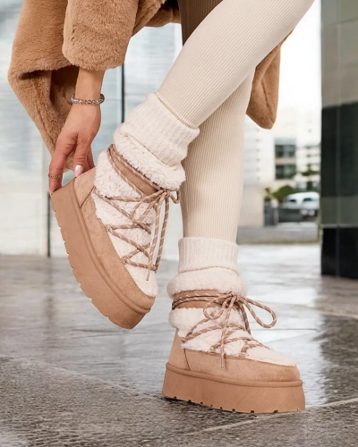 Royalfashion Women's lace-up snow boots Evonie