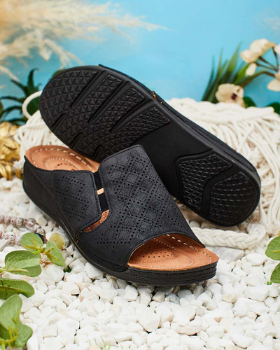 Royalfashion Naiste Mino lamedatallalised flip-flops