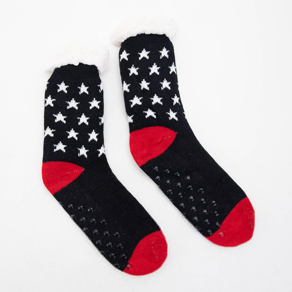 Women's winter socks with patterns - Underwear