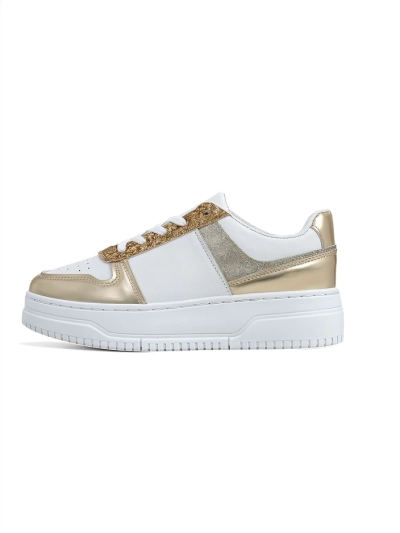 Bella Glamour Gold Women's Sneakers