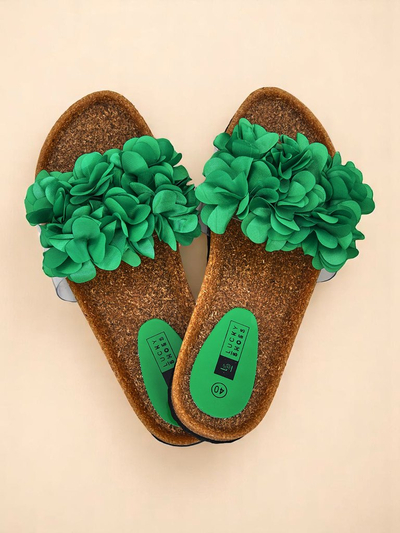 Royalfashion Naiste plätud lilledega Flora Soft