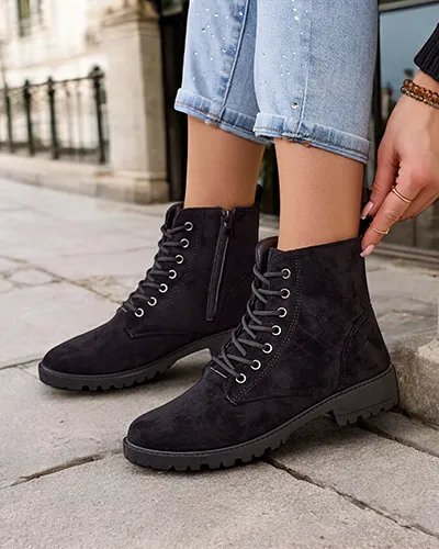 Royalfashion Women's ankle boots workers Erino