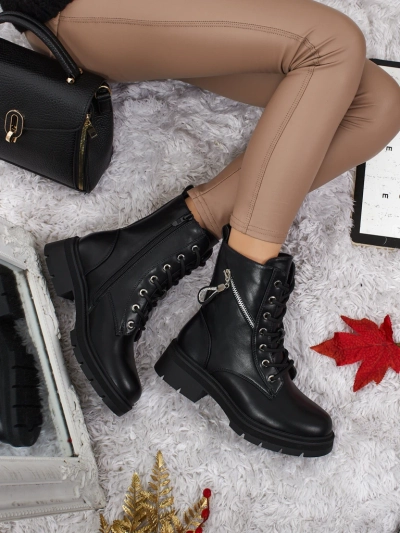 Women's Kassira Worker Boots with Embellishments