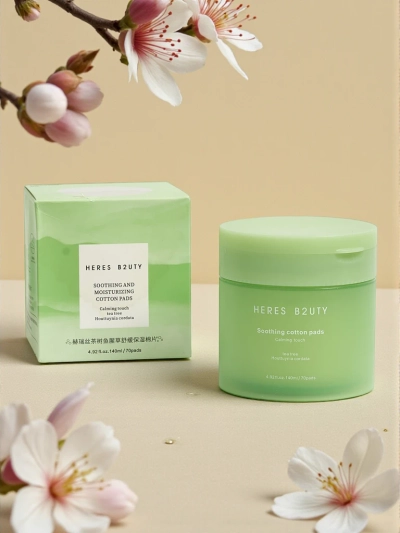 Хлопковые косметические диски - увлажняющие, успокаивающие