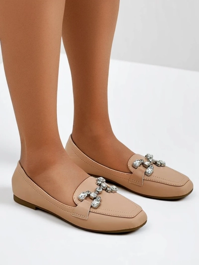 Женские мокасины Royalfashion с стразы Lecilla