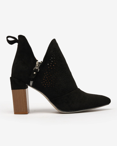 Royalfashion Mustad naiste kõrgemad stiletto saapad Swerros