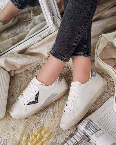 Royalfashion Women's sporty sneakers with embellishments Ginn