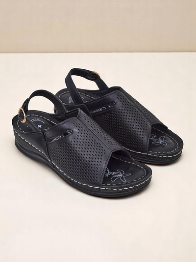 Royalfashion Naiste madala kiilkontsaga sandaalid Mira