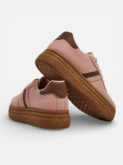 Flora Women's Pink Ecological Sports Sneakers for Summer