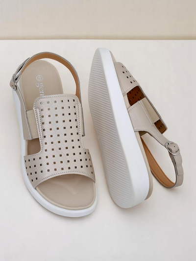 Royalfashion Naiste paksul tallal sandaalid BreezyStep