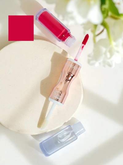 Huulepulk ja värvitu huuleläige 2-ühes Vaata Fuksia