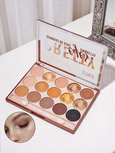 15-shade Eyeshadow Palette, Nuts Mood