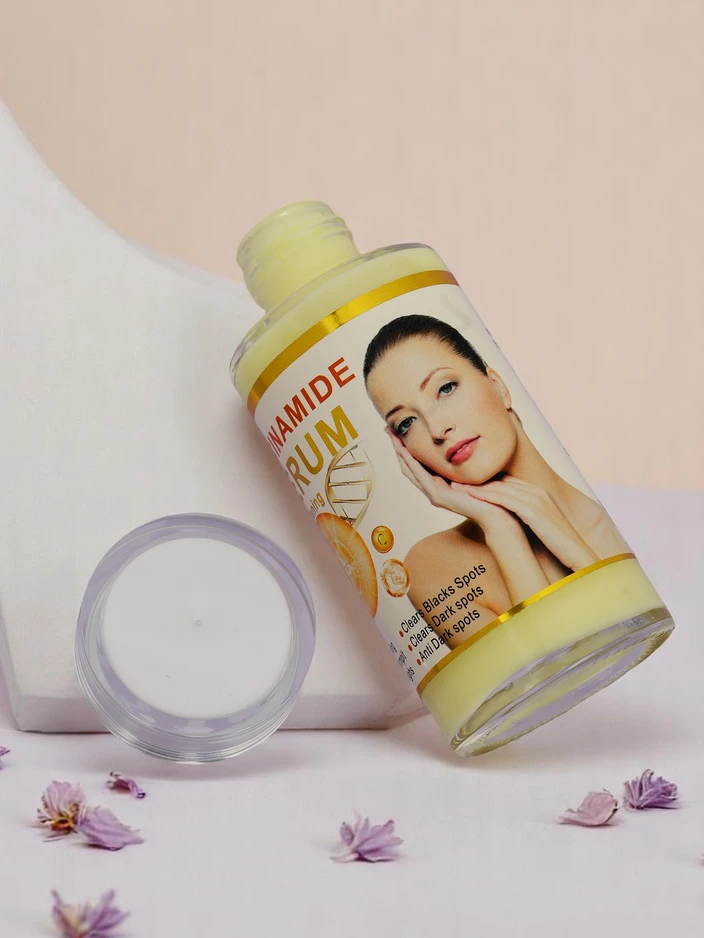 Valgustav näoserum niatsiinamididega