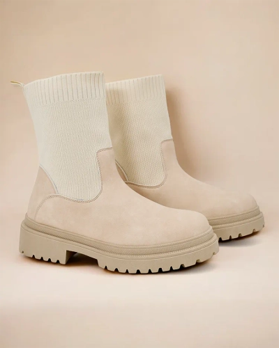 Royalfashion Kvinnor Slip-On Ankel Stövlar Dorino