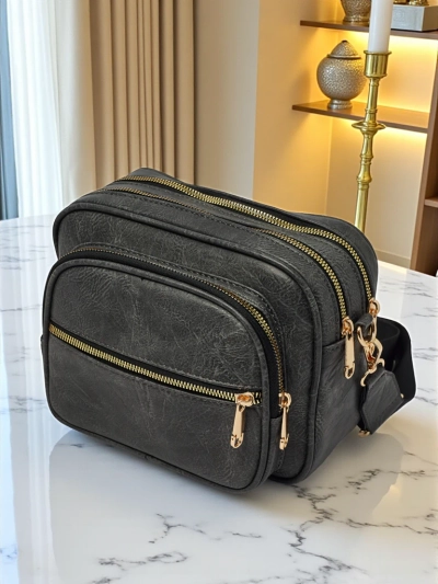 Small women's eco-leather handbag Hidden Thorn