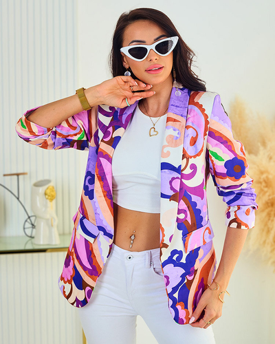 Royalfashion Naiste mustriga jakk