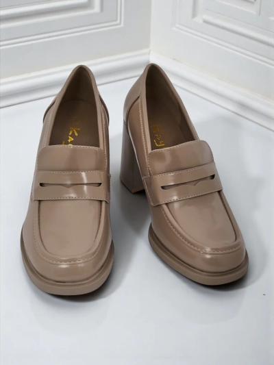 Royalfashion Women's Heeled Loafers Minerva