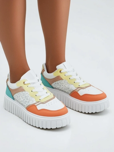 Royalfashion Women's Platform Sports Sneakers Panterr